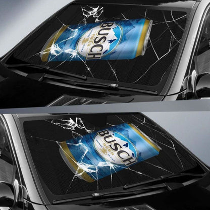Busch Auto Sun Shade Car Sun Visor Funny For Beer Lover 102507 - YourCarButBetter