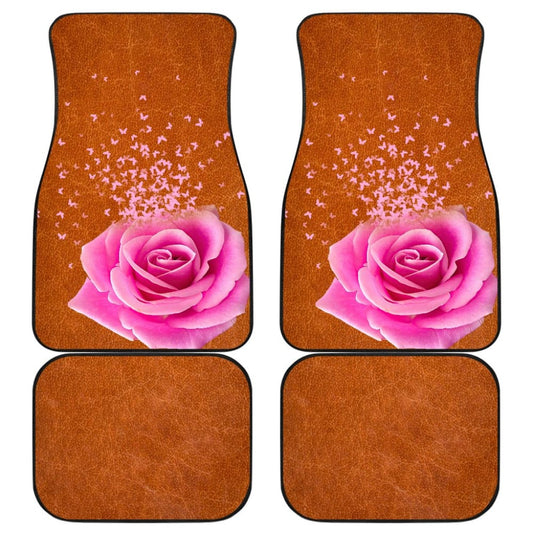 Butterfly Rose Car Floor Mats 210902