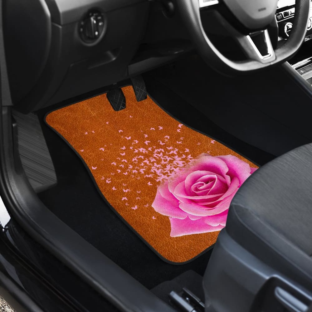 Butterfly Rose Car Floor Mats 210902