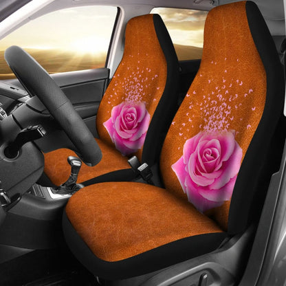 Butterfly Rose Car Seat Cover 210902