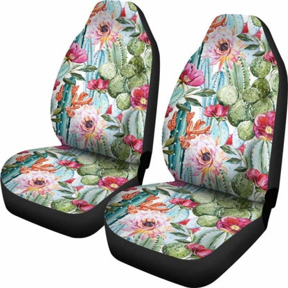 Cactus Flowers Car Seat Covers | Give Your Car A Makeover! 102802 - YourCarButBetter