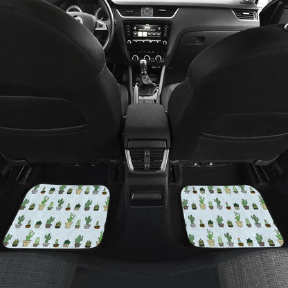Cactus Succulent Plant Car Floor Mats 212601 - YourCarButBetter