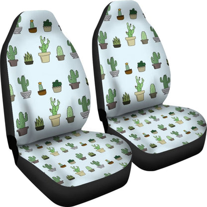 Cactus Succulent Plant Car Seat Covers 212601 - YourCarButBetter