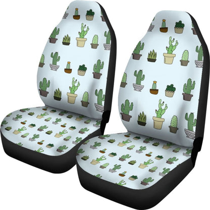 Cactus Succulent Plant Car Seat Covers 212601 - YourCarButBetter