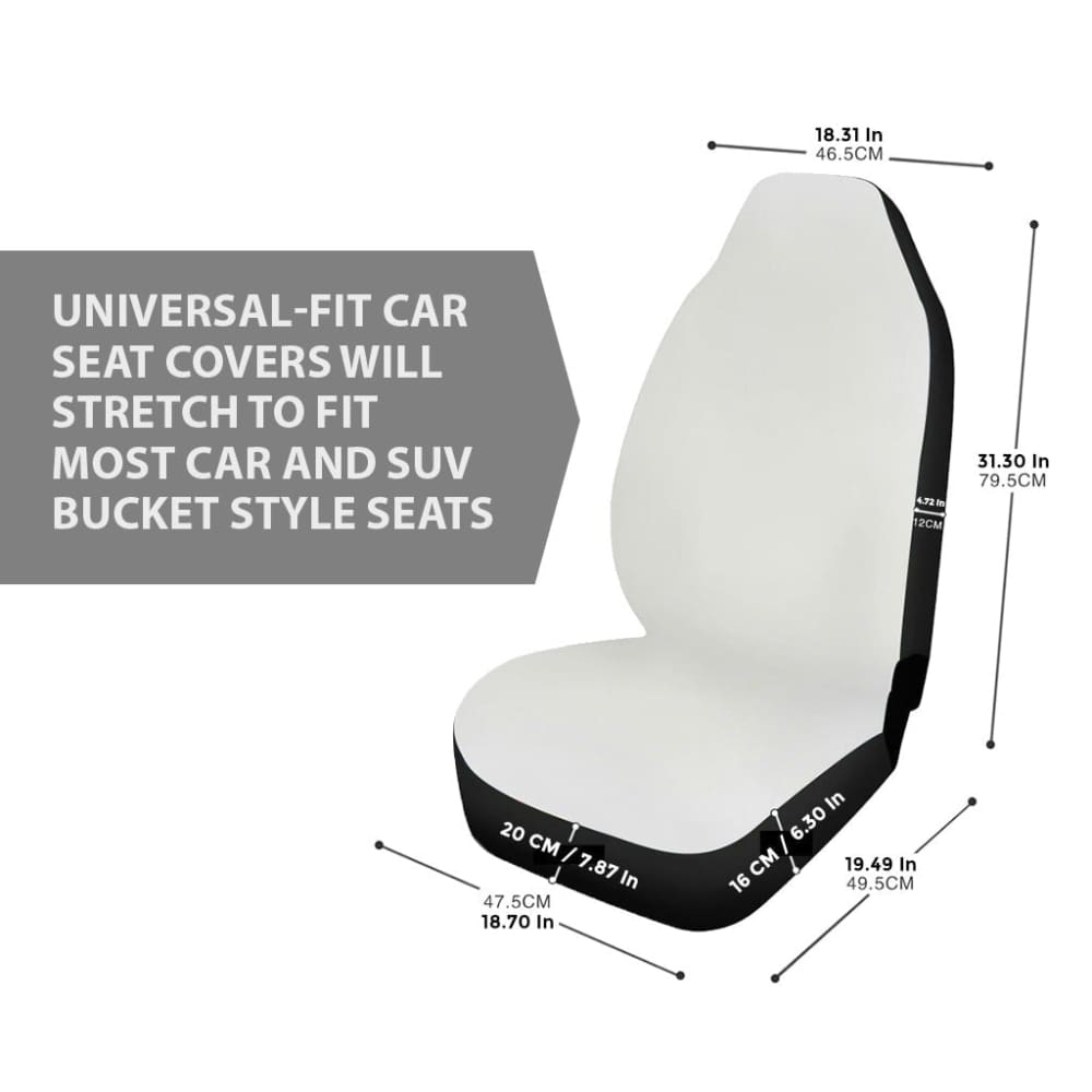 Calavera Fresh Look Design #2 Car Seat Covers (Vintage Retro) 094201 - YourCarButBetter