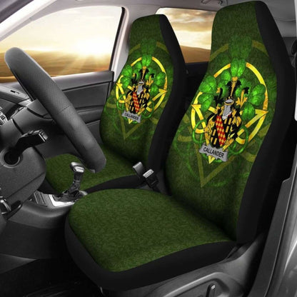 Callander Ireland Car Seat Cover Celtic Shamrock (Set Of Two) 154230 - YourCarButBetter