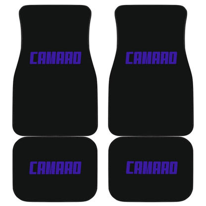 Camaro Blue Letter Floor Mats 210402 - YourCarButBetter
