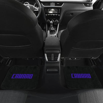 Camaro Blue Letter Floor Mats 210402 - YourCarButBetter