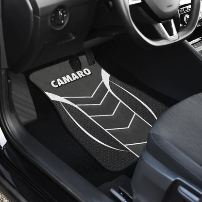 Camaro Flat Black Car Floor Mats 210901 - YourCarButBetter