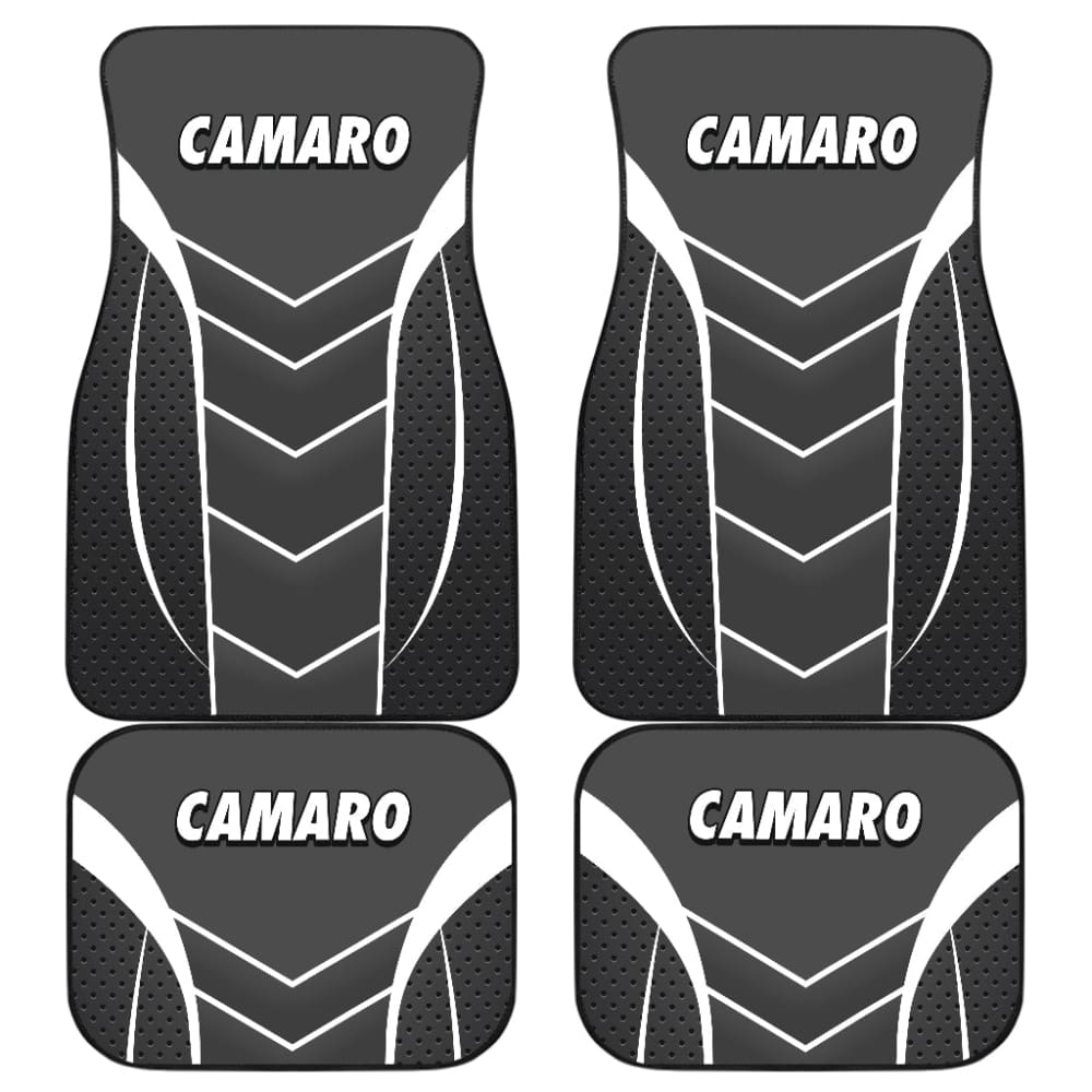 Camaro Flat Black Car Floor Mats 210901 - YourCarButBetter