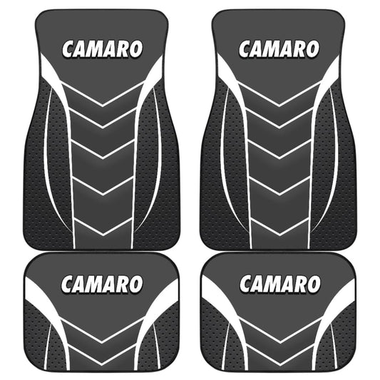 Camaro Flat Black Car Floor Mats 210901 - YourCarButBetter