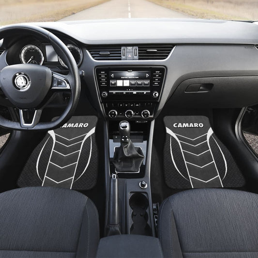 Camaro Flat Black Car Floor Mats 210901 - YourCarButBetter