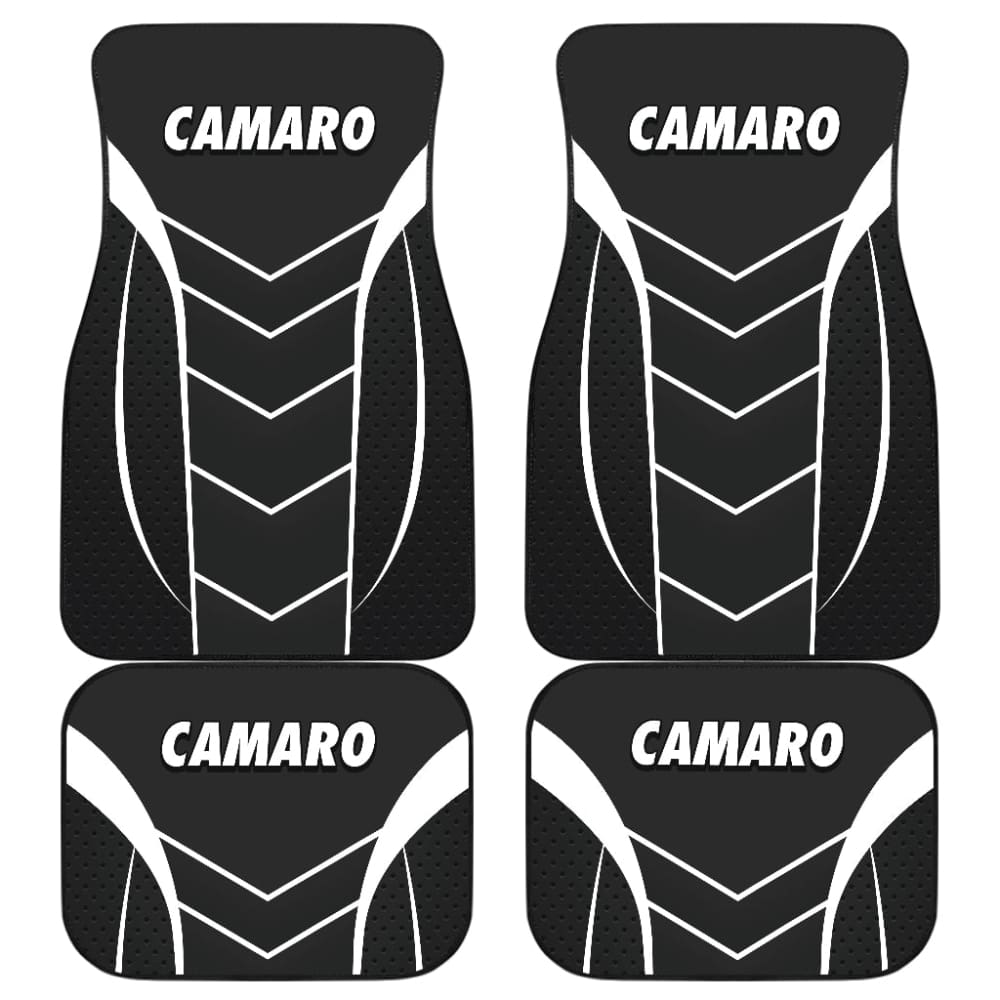 Camaro Gloss Black Car Floor Mats 210901 - YourCarButBetter