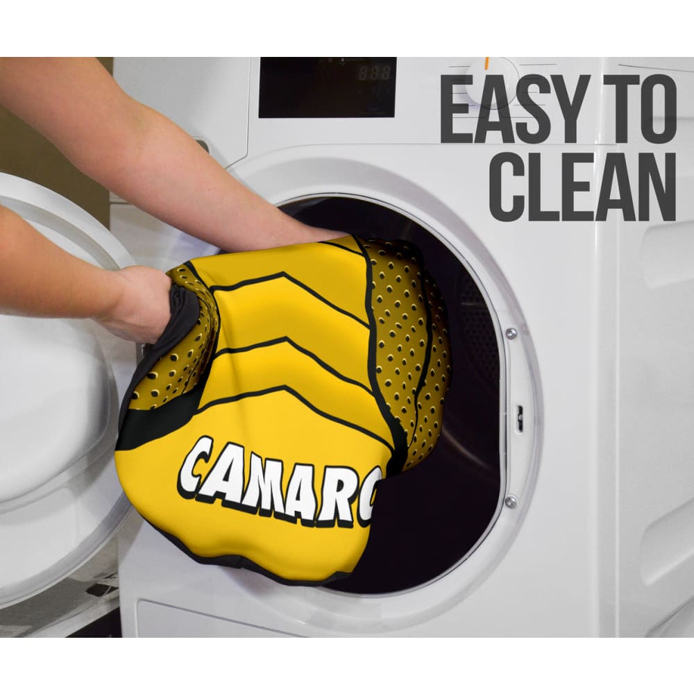 Camaro Yellow Car Seat Covers 210901 - YourCarButBetter