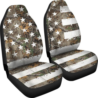 Camo American Flag Seat Covers 103131 - YourCarButBetter