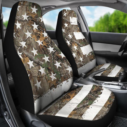 Camo American Flag Seat Covers 103131 - YourCarButBetter