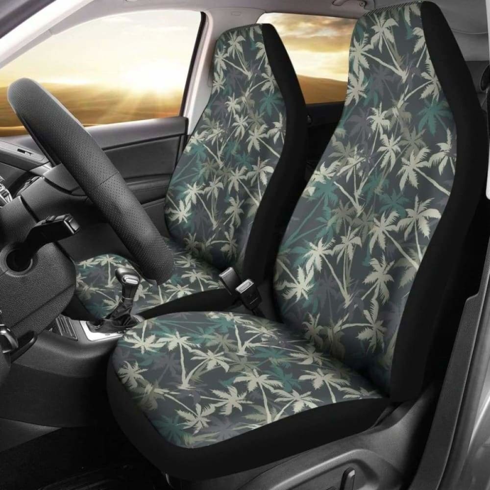 Camo Car Sear Covers - Palm Pattern - 112608