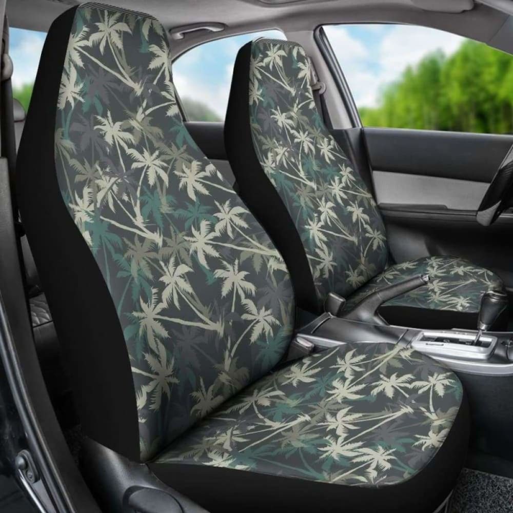 Camo Car Sear Covers - Palm Pattern - 112608