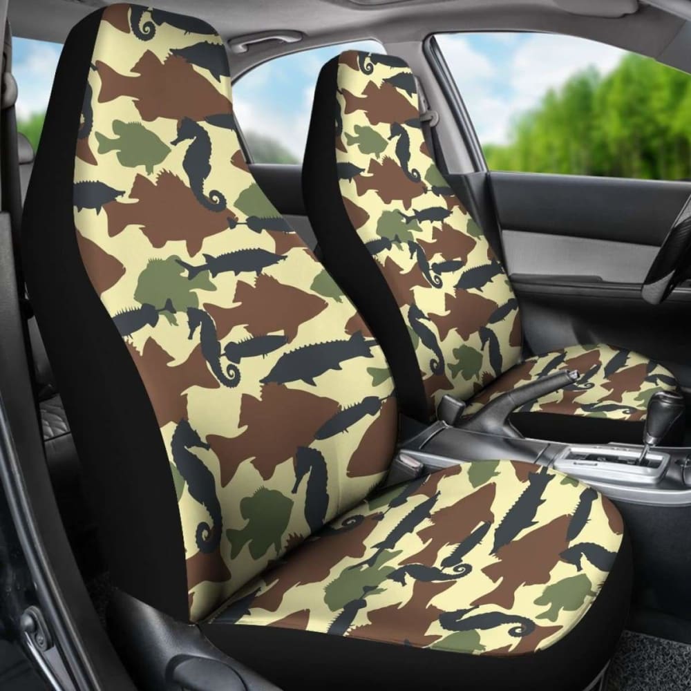 Camo Car Seat Cover 02 Hunting 112608