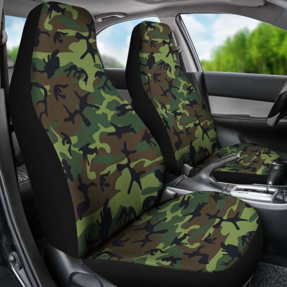 Camo Car Seat Cover 04 Hunting 112608