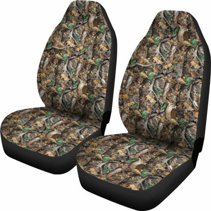 Camo Car Seat Cover Deer Hunting 112608