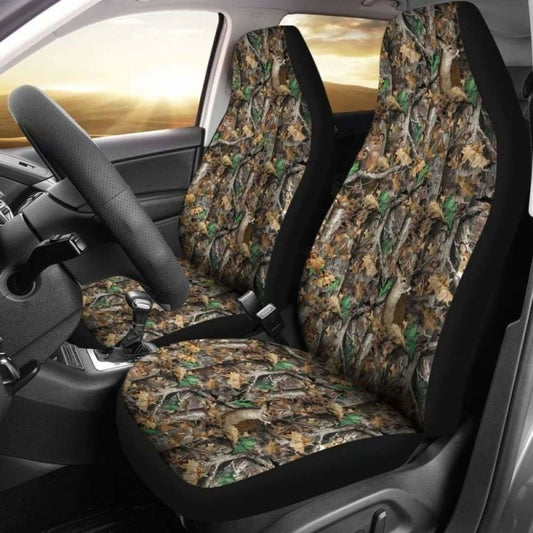 Camo Car Seat Cover - Deer Hunting Awesome 161012