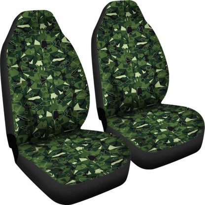 Camo Car Seat Cover Green 112608