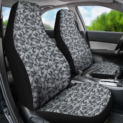 Camo Car Seat Cover Grey 112608