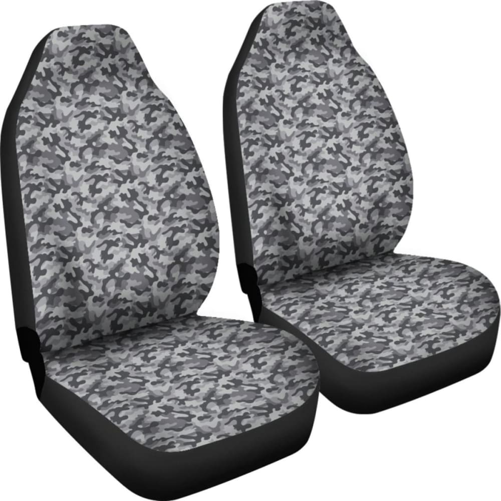 Camo Car Seat Cover Grey 112608