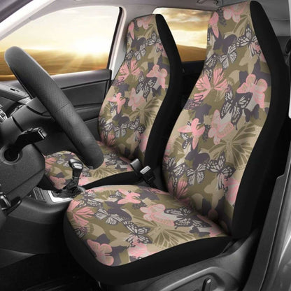 Camo Car Seat Covers Butterfly Pattern 112608