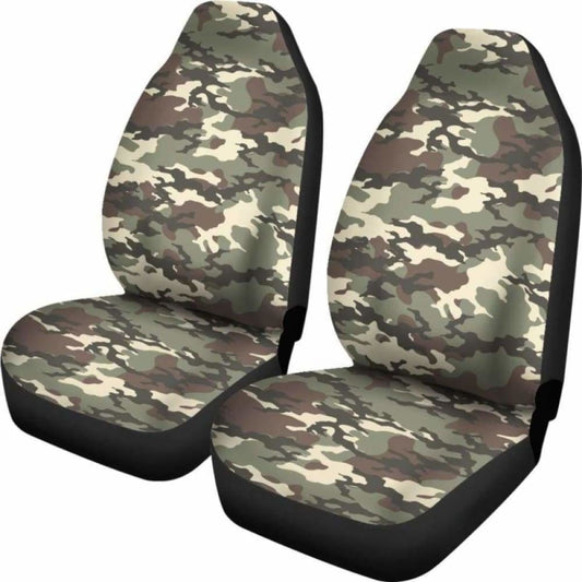 Camo Pattern Car Seat Covers 112608