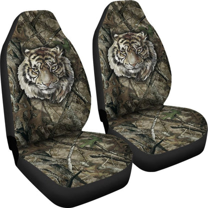 Camo Tiger Car Seat Covers Amazing Gift Ideas 174510 - YourCarButBetter
