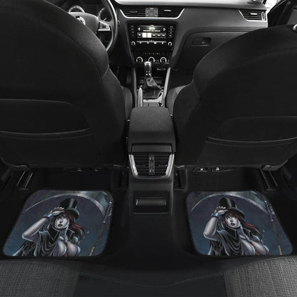 Can Not Escape From Dark Queen Grim Reaper Car Floor Mats 210603 - YourCarButBetter