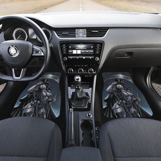 Can Not Escape From Dark Queen Grim Reaper Car Floor Mats 210603 - YourCarButBetter