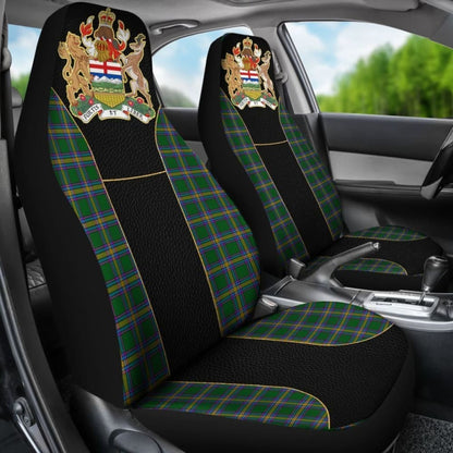 Canada Alberta Coat Of Arms Car Seat Covers 550317 - YourCarButBetter