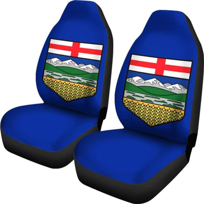 Canada Alberta Flag Car Seat Covers 550317 - YourCarButBetter