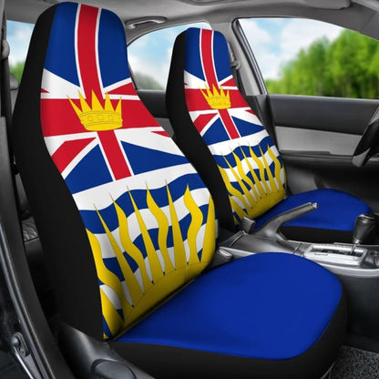 Canada British Columbia Flag Car Seat Covers 550317 - YourCarButBetter