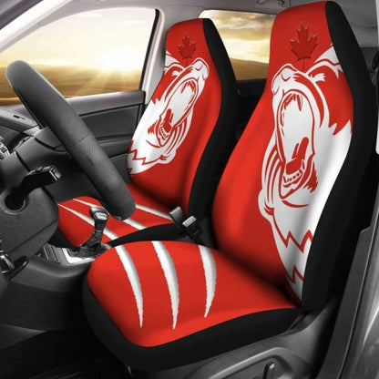 Canada Car Seat Covers - Bear Style - 174510 - YourCarButBetter