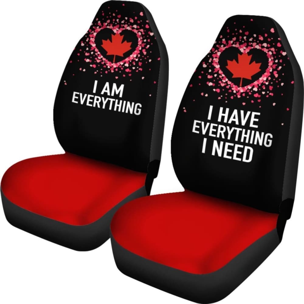 Canada Car Seat Covers Couple Valentine Everthing I Need 550317 - YourCarButBetter