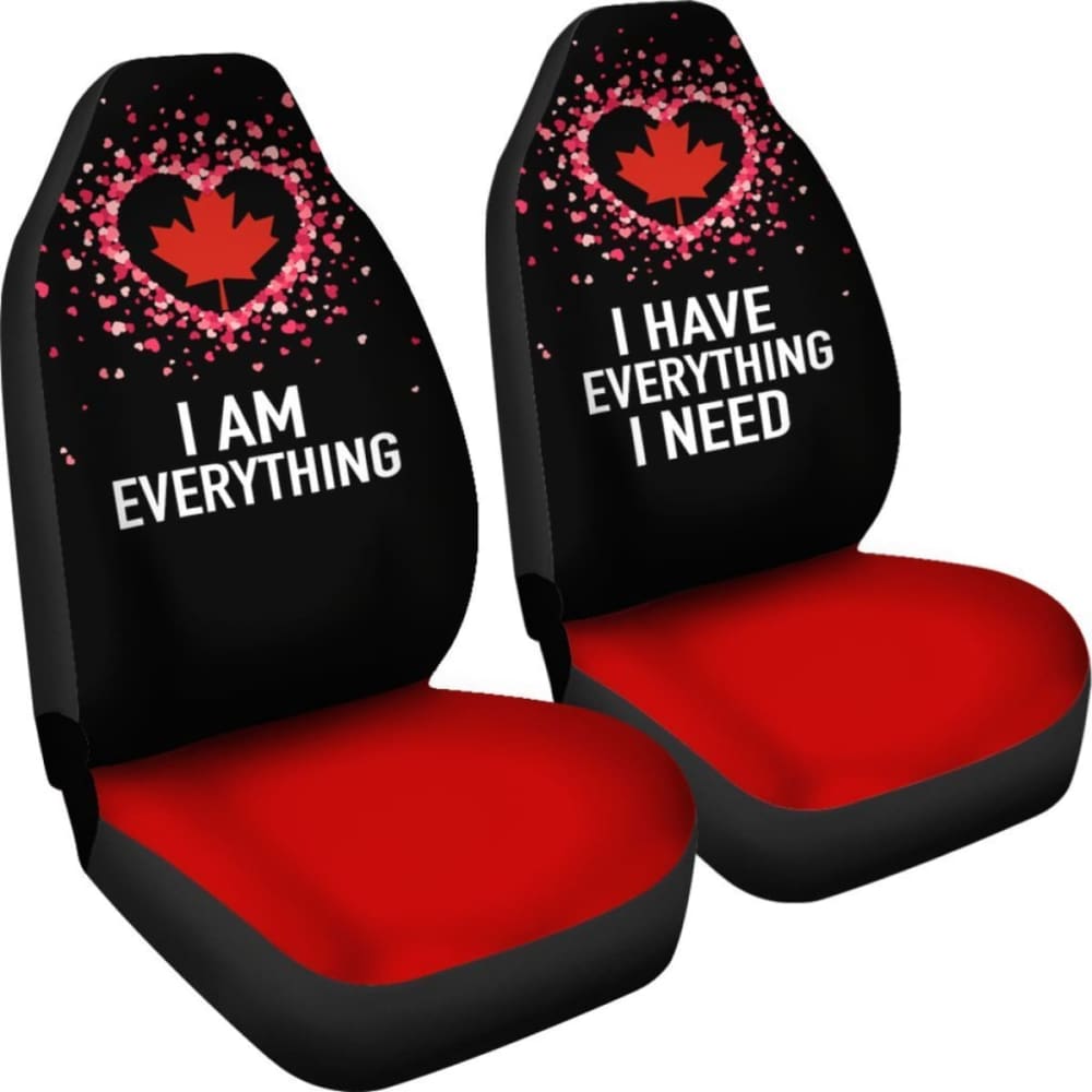 Canada Car Seat Covers Couple Valentine Everthing I Need 550317 - YourCarButBetter