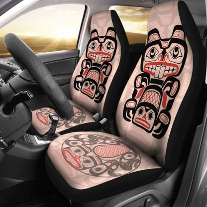 Canada Car Seat Covers Haida Beaver 550317 - YourCarButBetter