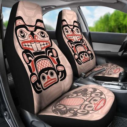Canada Car Seat Covers Haida Beaver 550317 - YourCarButBetter