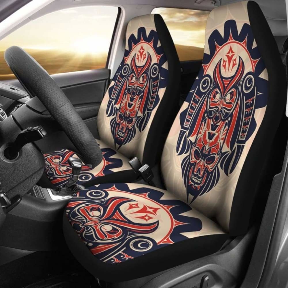 Canada Car Seat Covers Haida Owl 550317 - YourCarButBetter