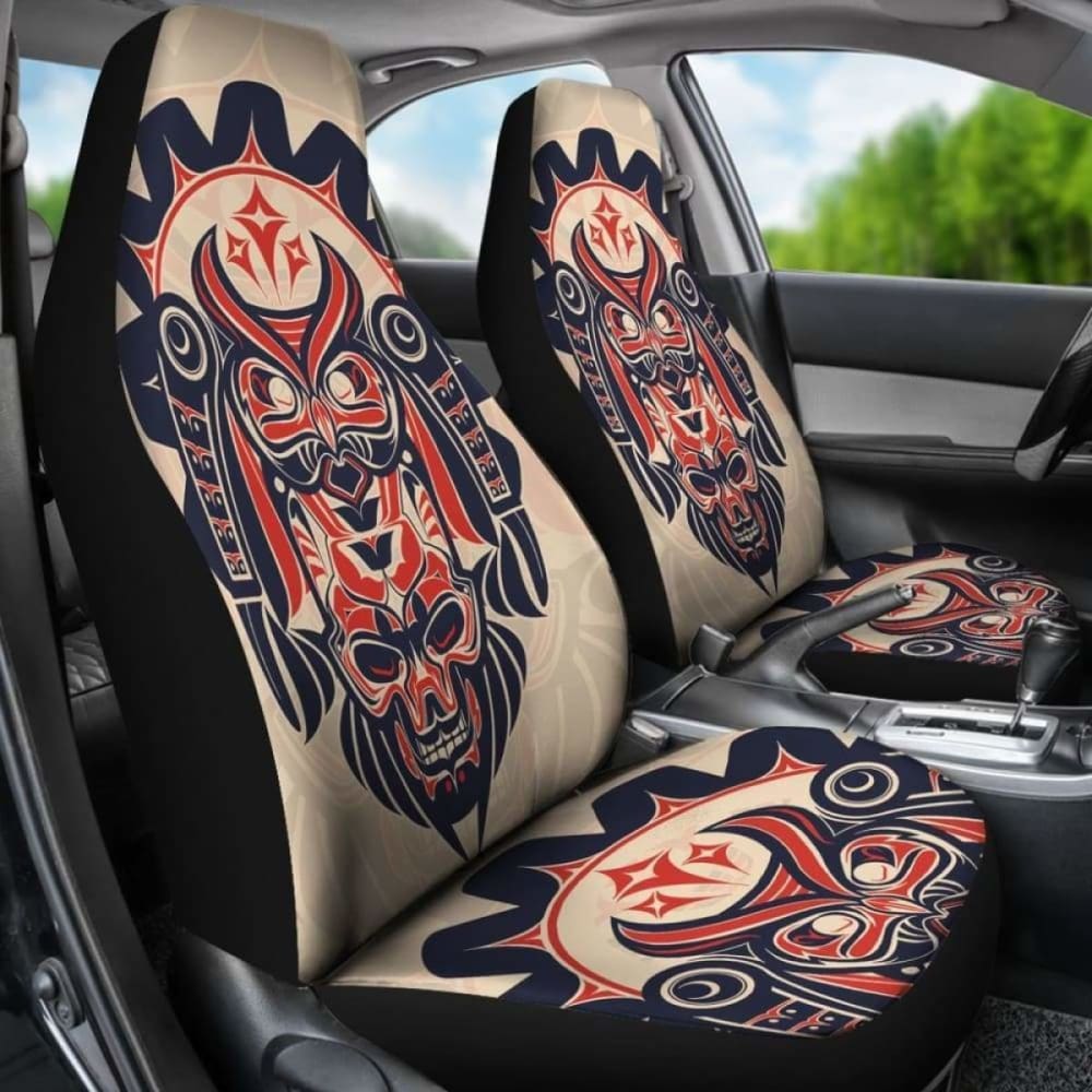 Canada Car Seat Covers Haida Owl 550317 - YourCarButBetter