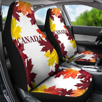 Canada Car Seat Covers - Maple Leaf 01 174914 - YourCarButBetter