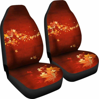 Canada Car Seat Covers Maple Leaf 2 174914 - YourCarButBetter