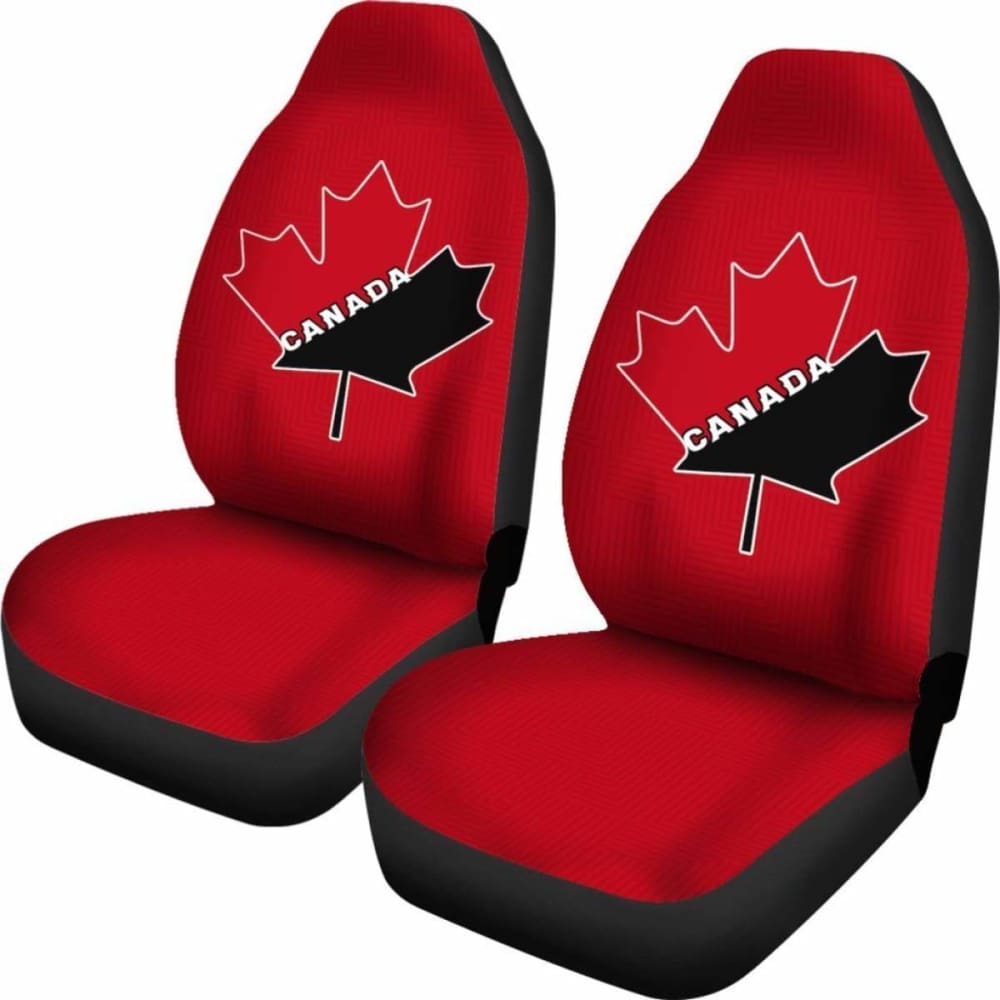 Canada Car Seat Covers - Maple Leaf Special - Single 1 174914 - YourCarButBetter