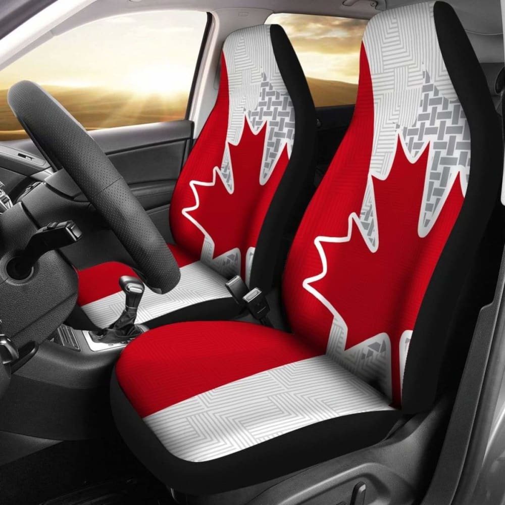 Canada Car Seat Covers - Maple Leaf Special - Single 2 174914 - YourCarButBetter