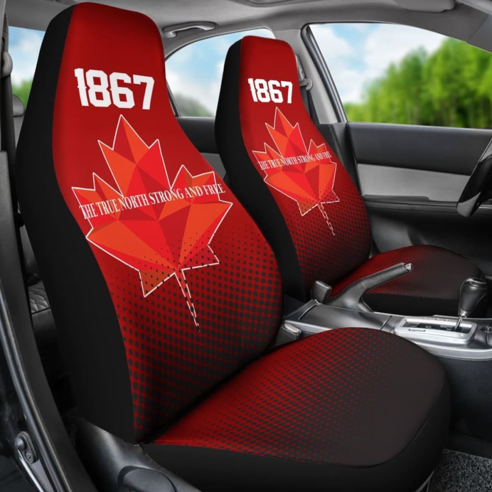 Canada Day Since 1867 Car Seat Covers 550317 - YourCarButBetter