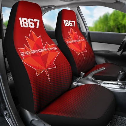 Canada Day Since 1867 Car Seat Covers 550317 - YourCarButBetter